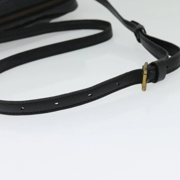 LOUIS VUITTON Epi Jeune Fille MM Shoulder Bag Black M52152 LV Auth 141082 - Picture 9 of 16